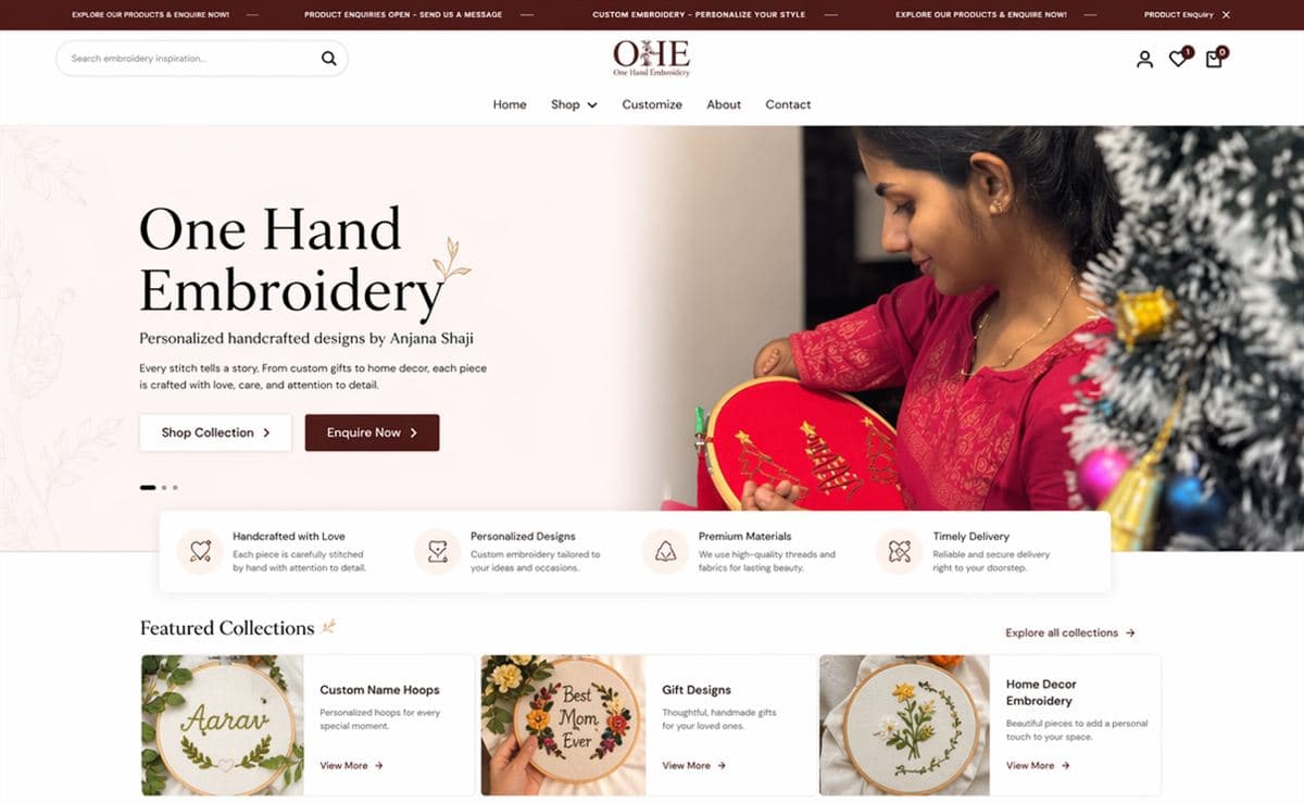 OneHand Embroidery