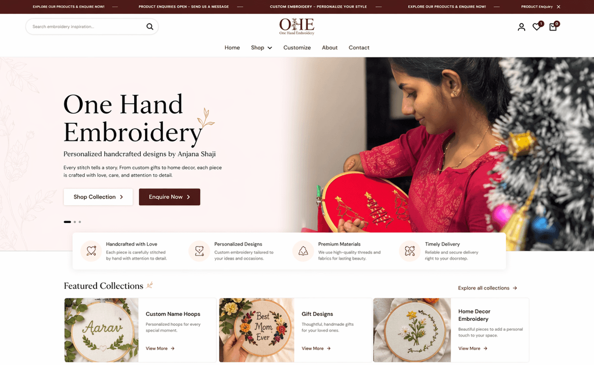 OneHand Embroidery